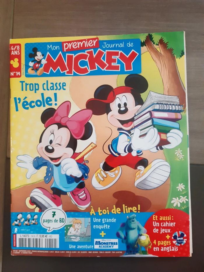 Lot Mon premier journal de Mickey - photo numéro 4
