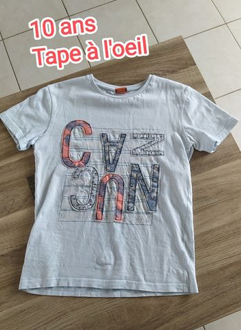 Tee shirt manches courtes 10 ans Tape à l'oeil