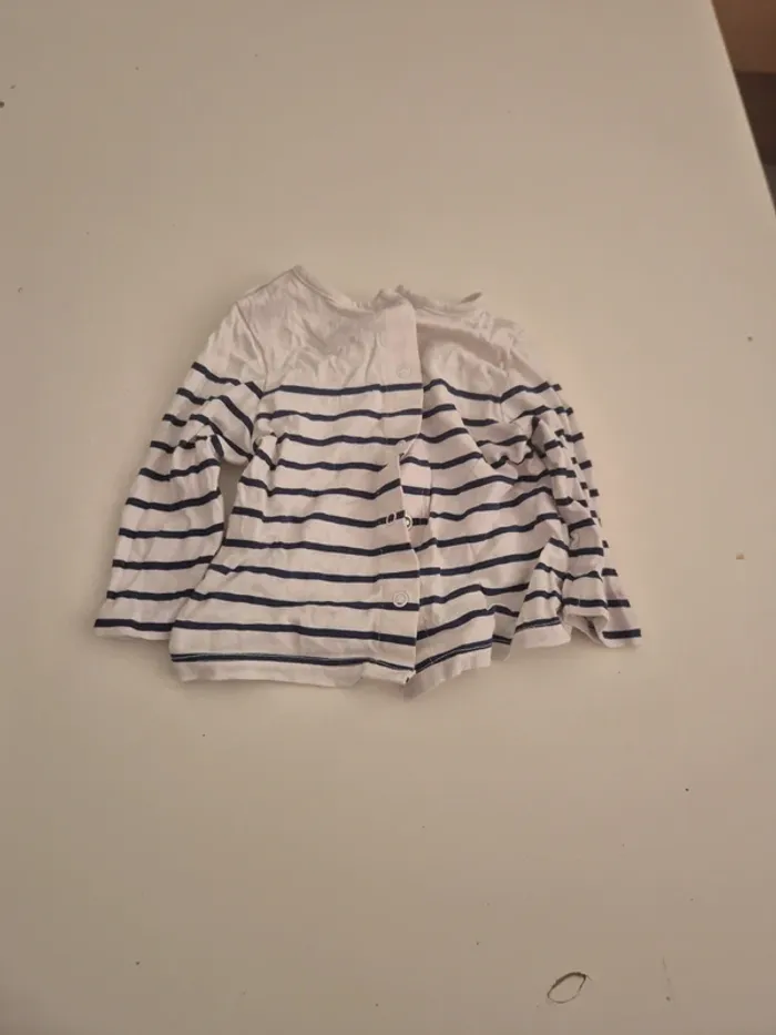 T-shirt à manches longues 3 mois - photo numéro 3