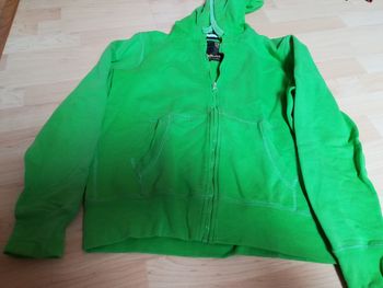 sweat zippé bizzbee vert taille S