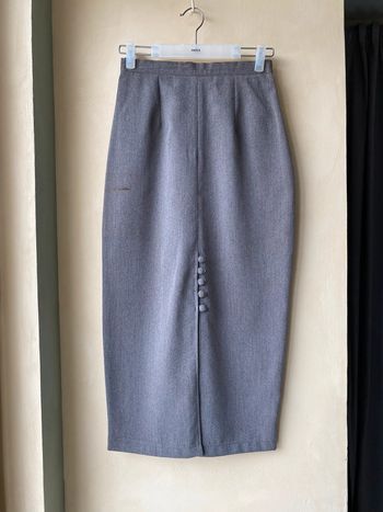 Jupe crayon fendue vintage S