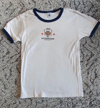 Teeshirt Petit Bateau motif tête de renard 🦊 - 12 ans