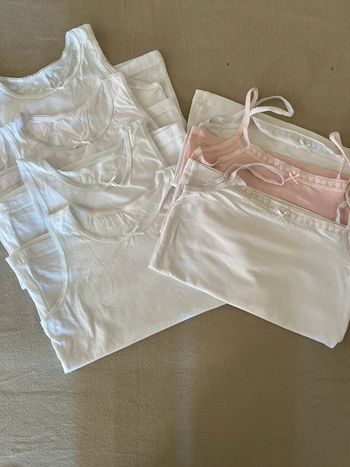 Lot 7 maillot de corps