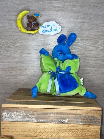 DIV498 doudou lapin 🐰 Air France