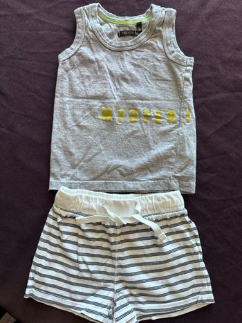 Short & débardeur 18 mois Island Ikks
