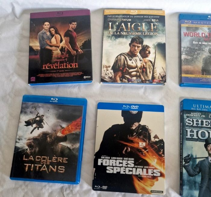 Lot Blu-ray Films Action Guerre Sherlock Holmes Forces Spéciales - photo numéro 2