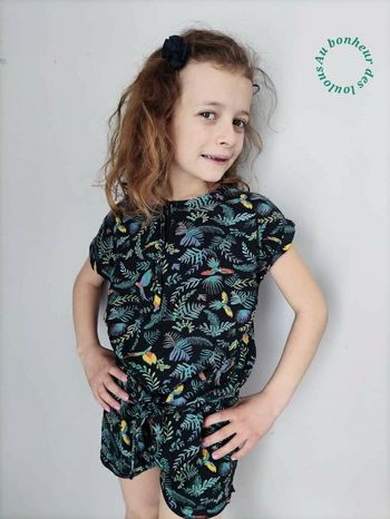 3 ans fille combishort été kiabi