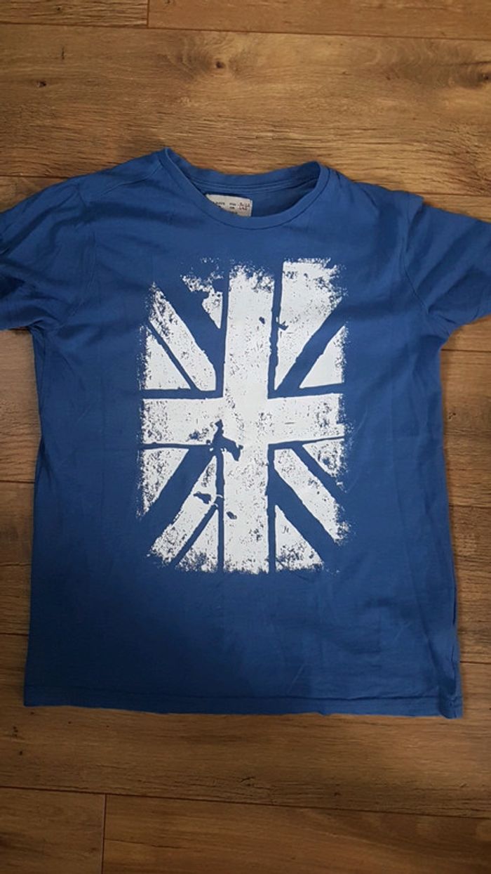 Tee shirt 9 10 ans zara bleu