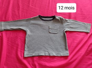 T-shirt manches longues 12 mois