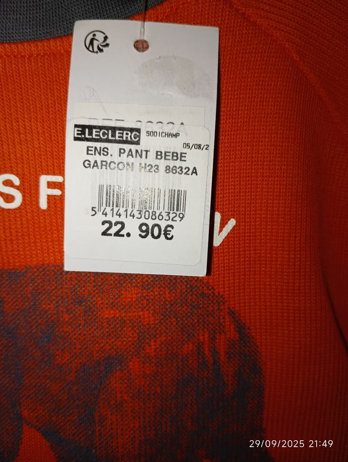 Ensemble pour garçon - photo numéro 3