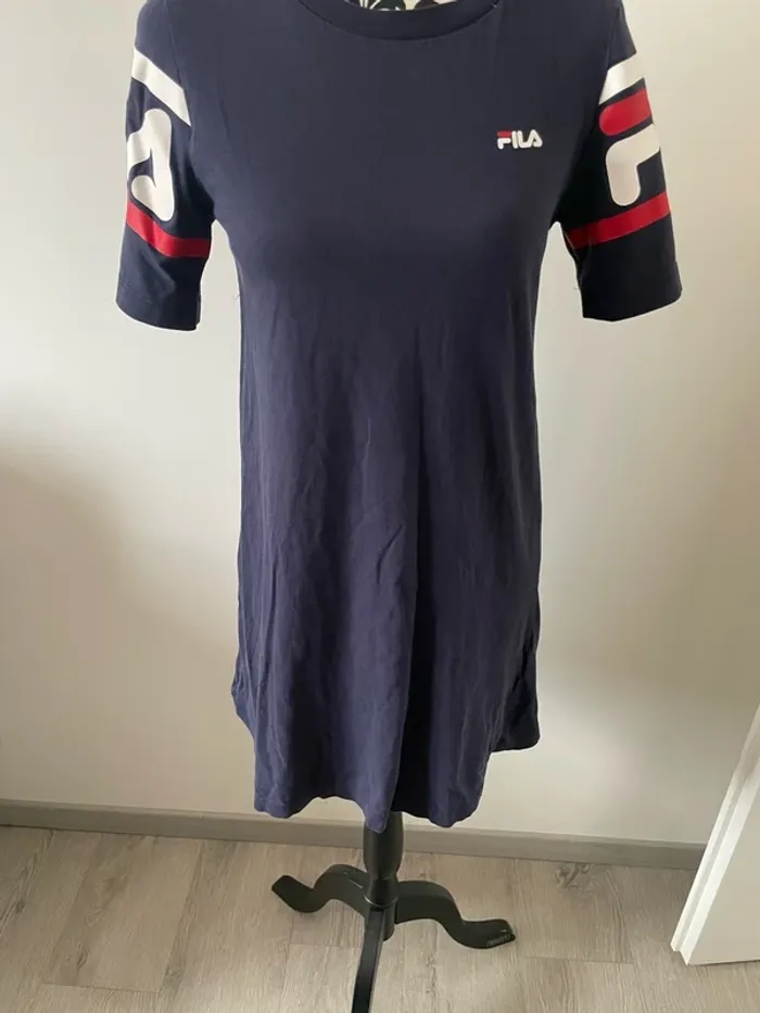 Robe Fila taille XS bleu marine blanc et rouge - photo numéro 5