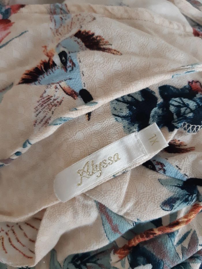 Combinaison short fleurs Alyssa T42 - photo numéro 8