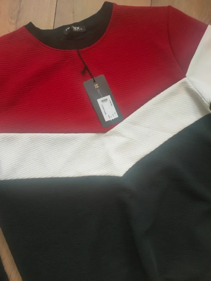 Pull homme uni mentex xl neuf - photo numéro 4