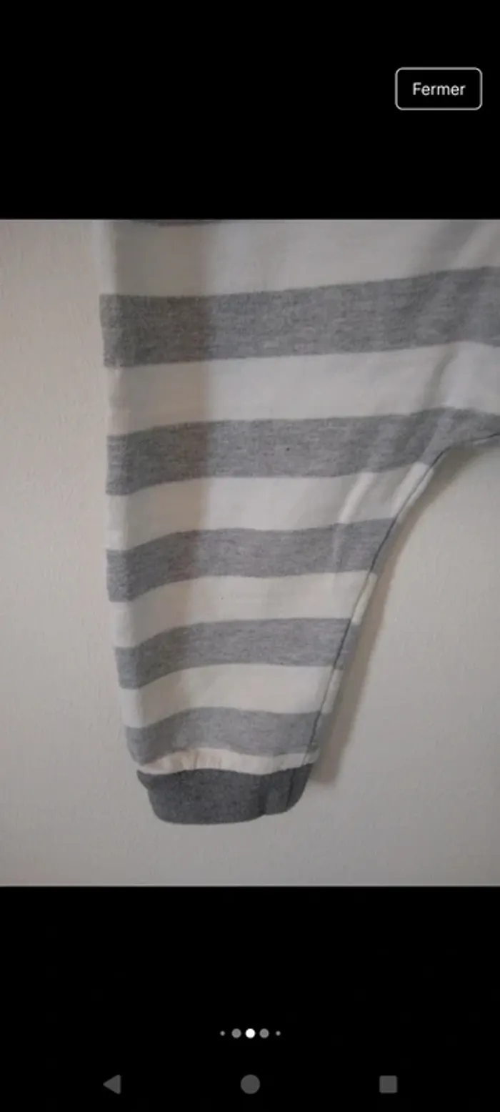 Pyjamas garçon une pièce en 100% coton - photo numéro 4