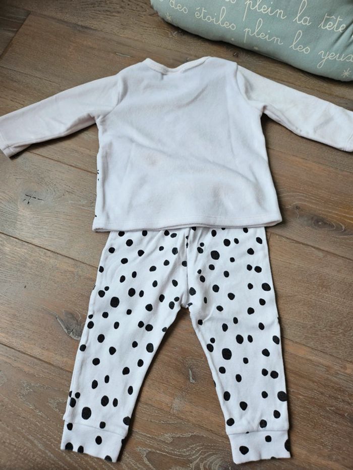 Pyjama bi-matière 12 mois - photo numéro 3