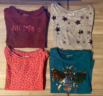 4 sweat-shirts manches longues