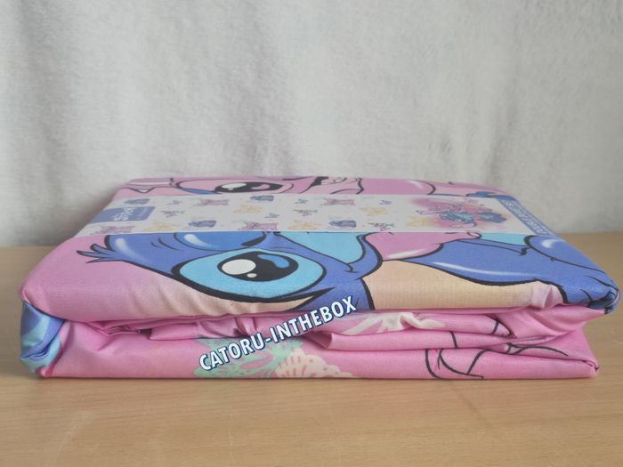Parure de lit / Duvet Cover Set Disney Stitch & Angel 200x200cm - photo numéro 5