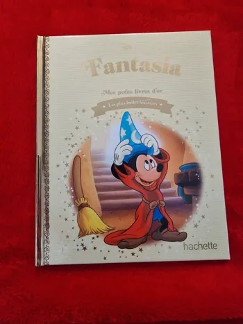 Livre 101 mes petits livres d'or Disney fantasia