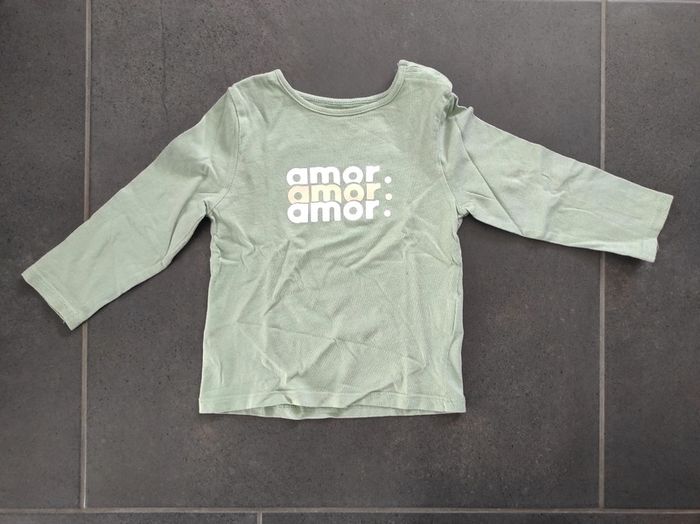 Tee shirt manches longues bébé fille