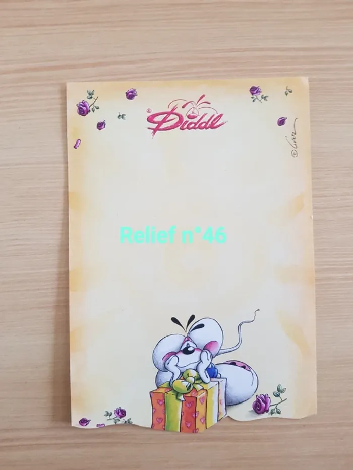 Feuille relief diddl n°46🔄 - photo numéro 2