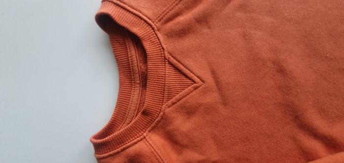 Sweat-shirt marron orangé Primark 3/4 ans - photo numéro 2