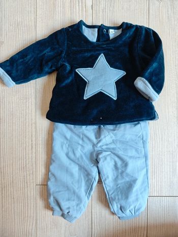 Ensemble chaud hiver 6 mois