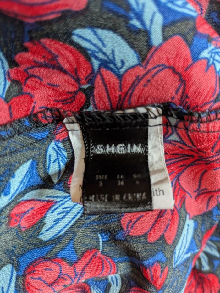 Robe fleurie bohème chic été S 36 état neuf - photo numéro 4