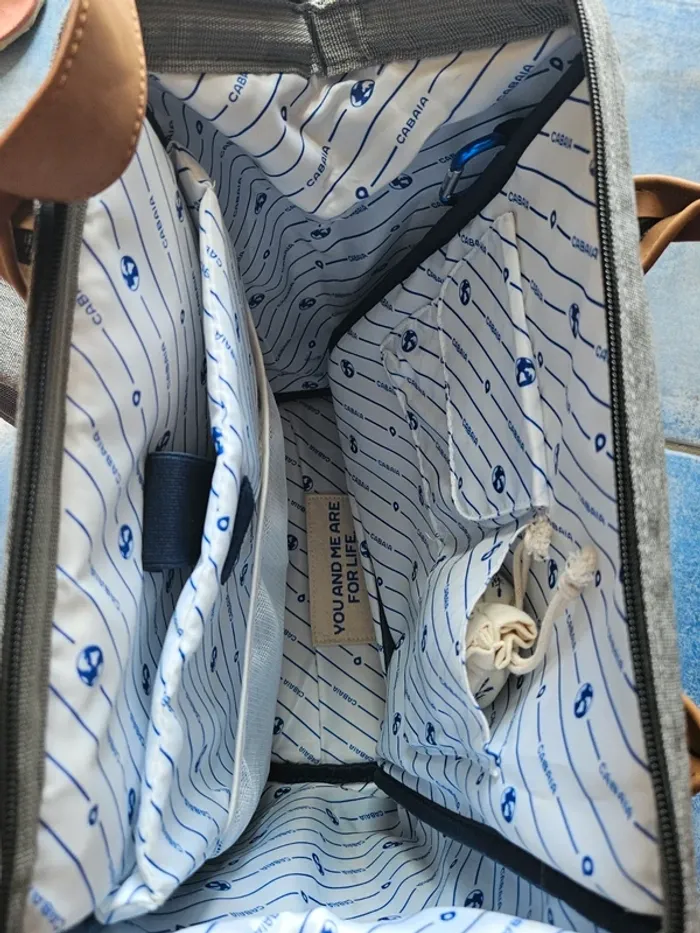 Sac a dos cabaïa gris M jamais servi - photo numéro 3