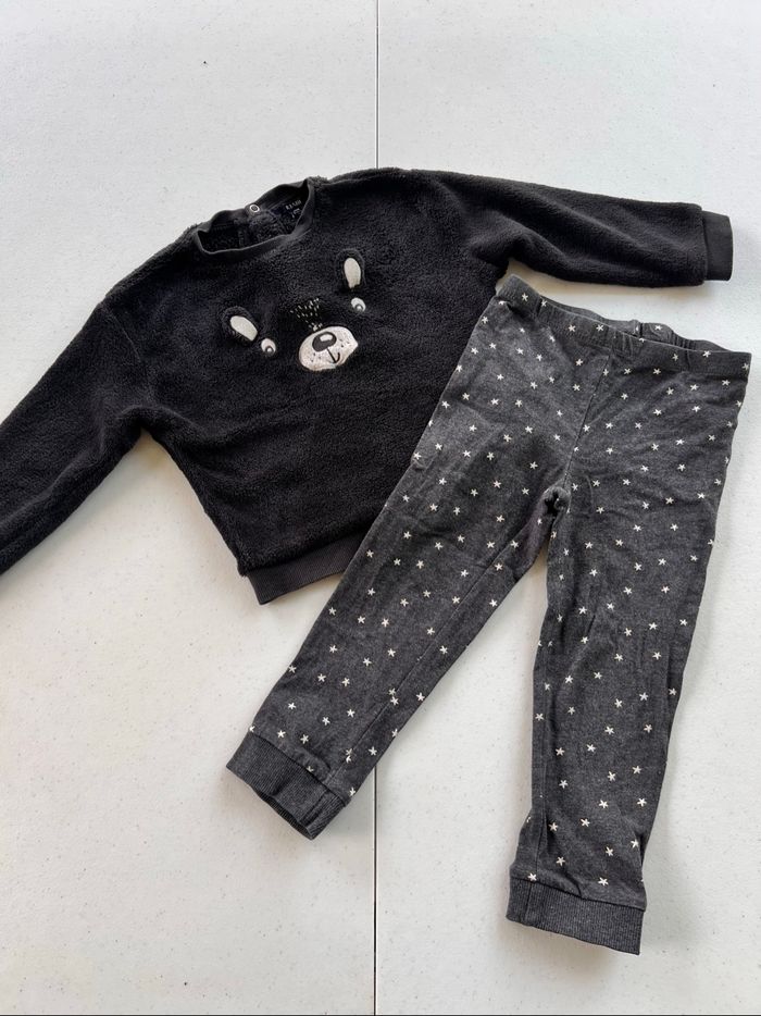 Pyjama ours Kiabi taille 3 ans
