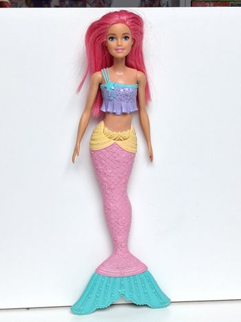 Poupée mattel Barbie Sirène Dreamtopia rose