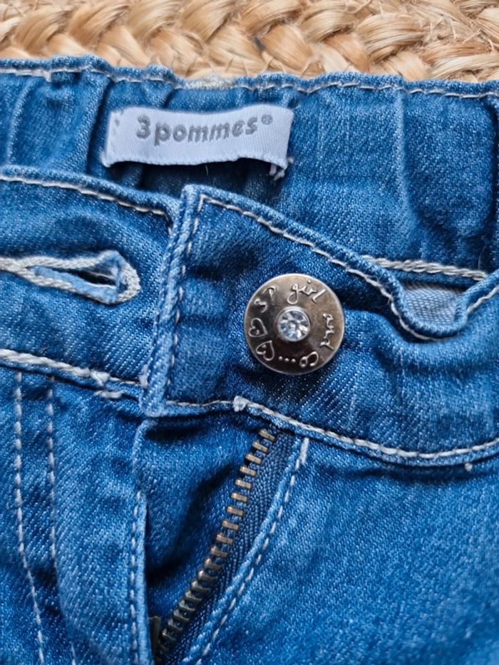 Jeans 3 pommes 5 ans - photo numéro 3
