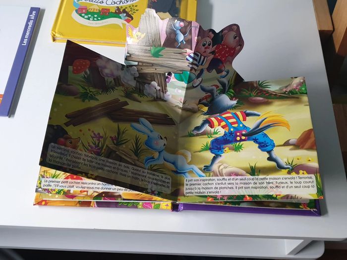 Lot les 3 petits cochons - photo numéro 3