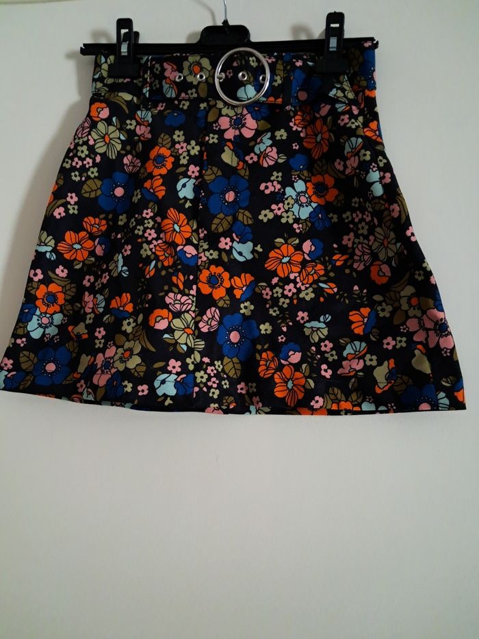 Jupe fleurie