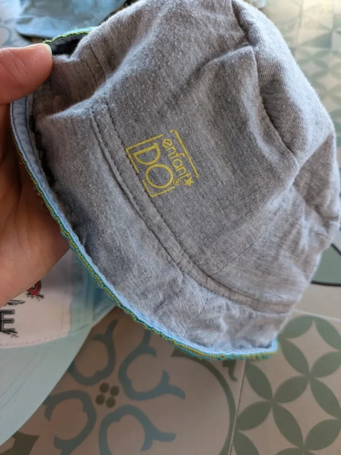 Lot de 2 chapeaux garçon 1 à 2 ans - photo numéro 2