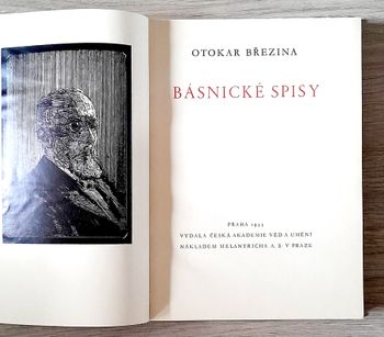 Otokar Březina : Basnické spisy (poésie tchèque)