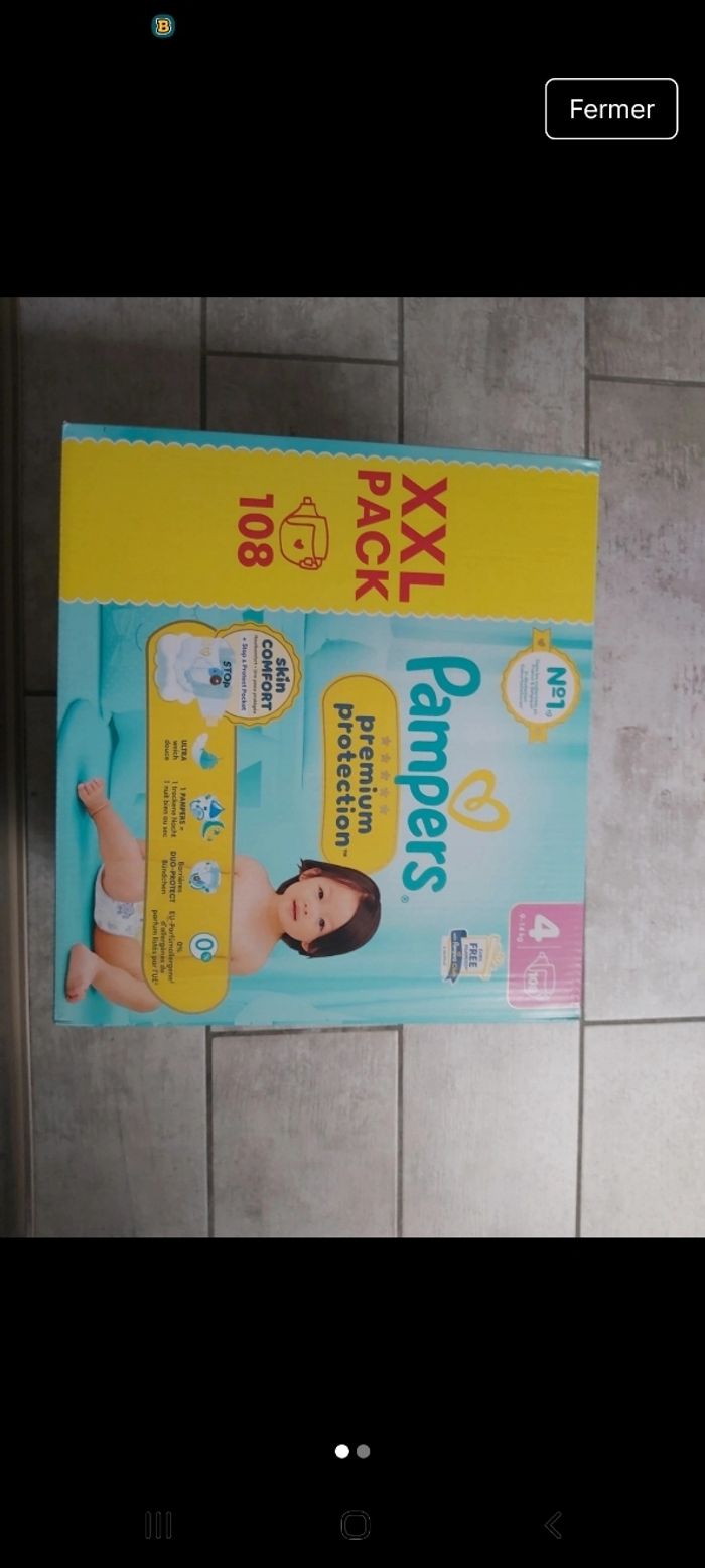 Couches pampers - photo numéro 2