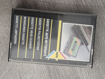 Cassette nettoyante pour lecteur cassette – MP MAPES (Italie) – Vintage