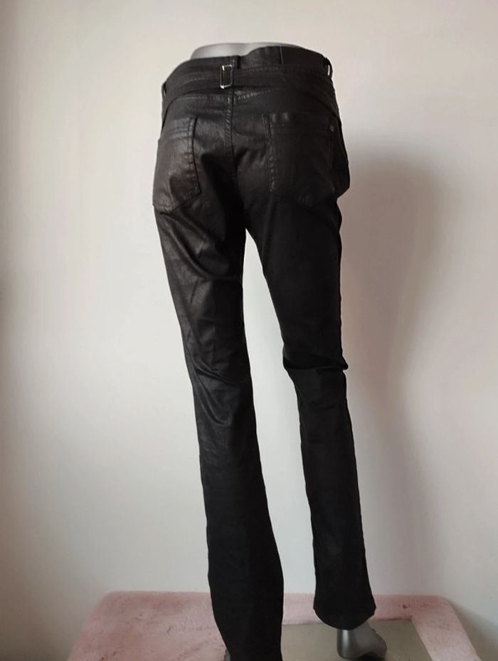 Jean effet ciré Comptoir des cotonniers taille 38 - photo numéro 6