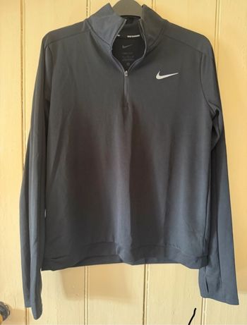 Nike running half zip