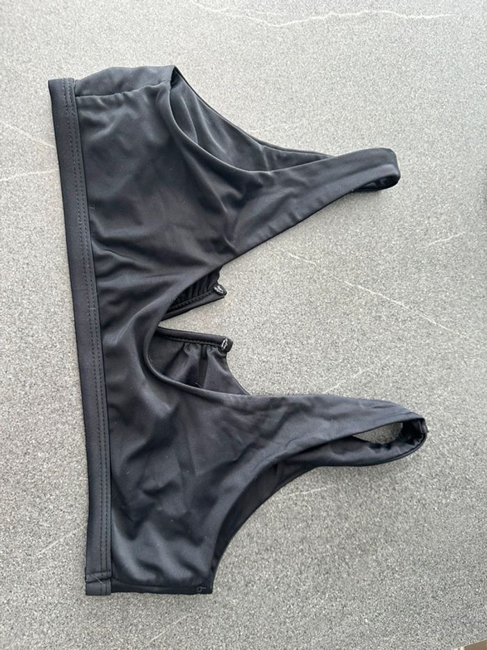 Haut de maillot de bain V noir Shein taille M - photo numéro 2