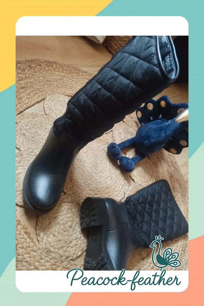 Bottes noires 36 - photo numéro 5