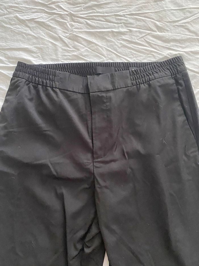 🖤 Pantalon noir fluide - Taille élastiquée - Confort & élégance - H&M - taille 52  👖 - photo numéro 6