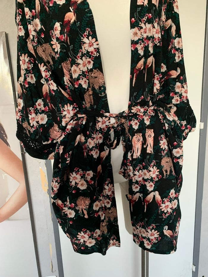 Kimono fleur et tigre