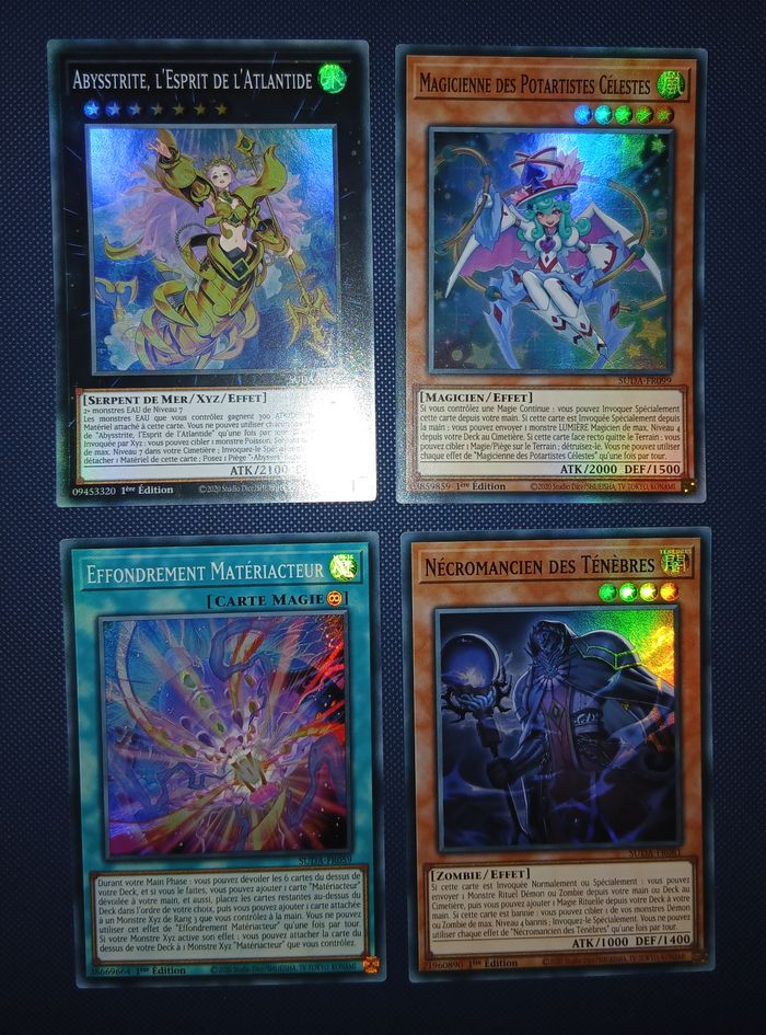 Yu-Gi-Oh ! Lots cartes SUDA - Les Ténèbres Suprêmes - 1ère édition FR - photo numéro 2