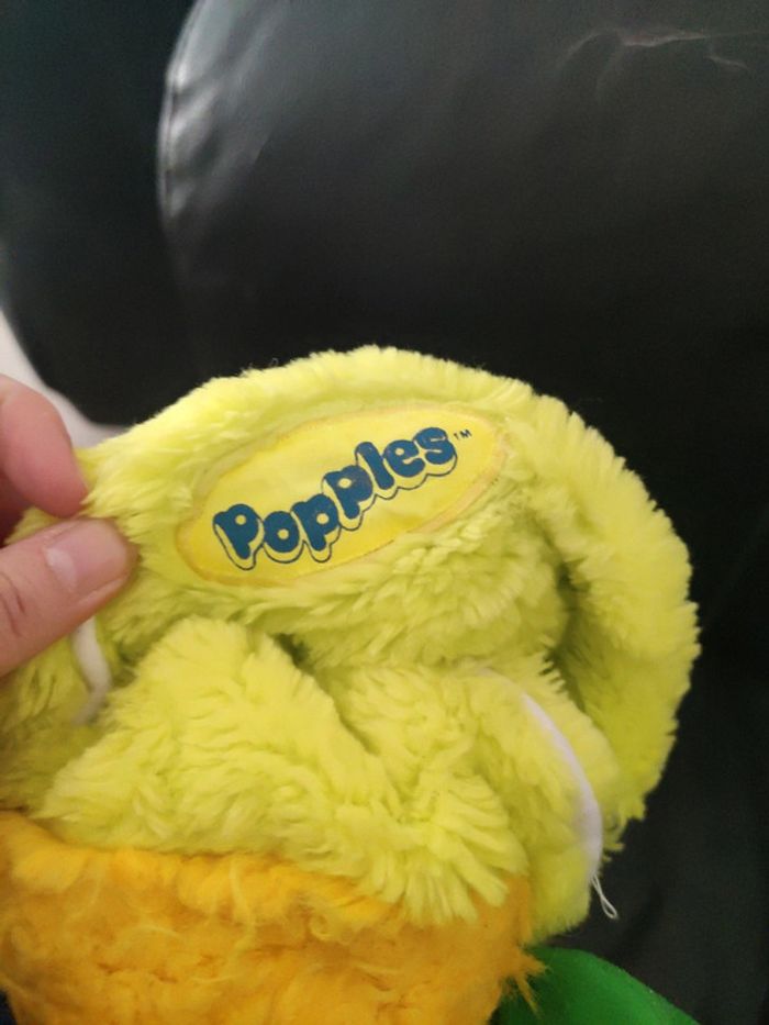 Peluche popples balle de tennis - photo numéro 3