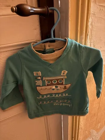 Lot tee shirt et polo manche longue 3 mois