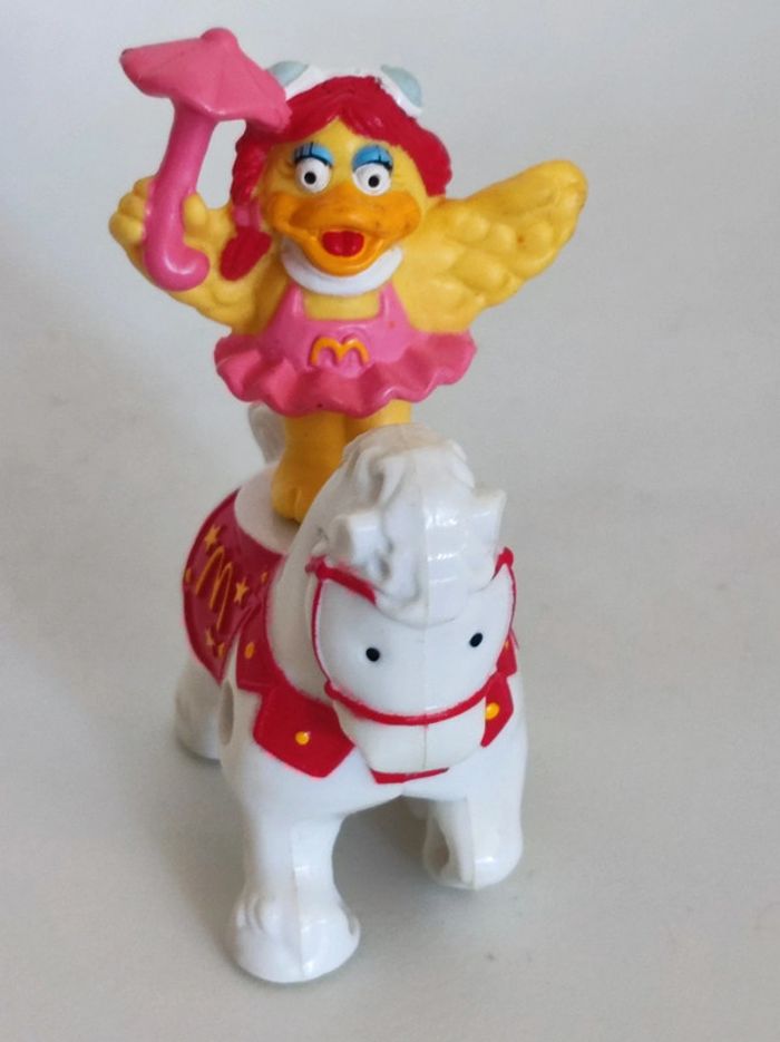 Figurine circus - birdie sur cheval Mac do - photo numéro 4