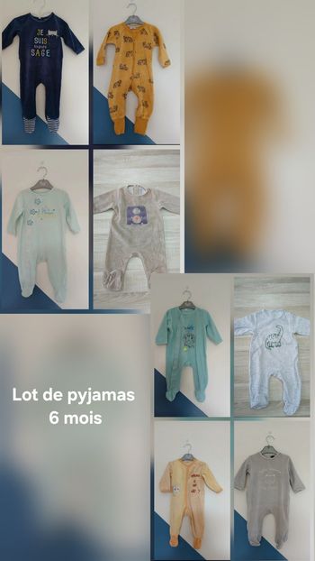 Pyjamas 6 mois