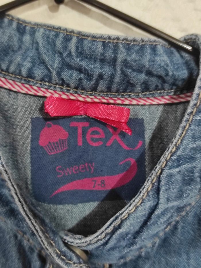 Robe en jeans 7/8 ans neuve - photo numéro 5