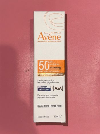 Anti-pigmentation SPF50 Avène